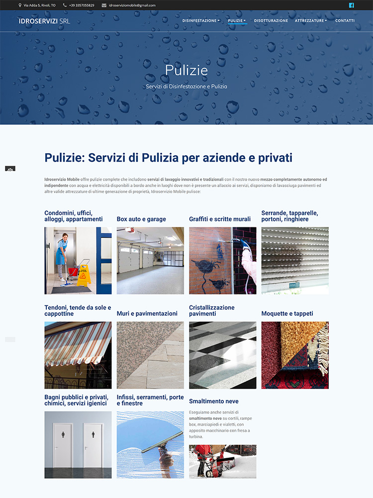 Idroservizi services
