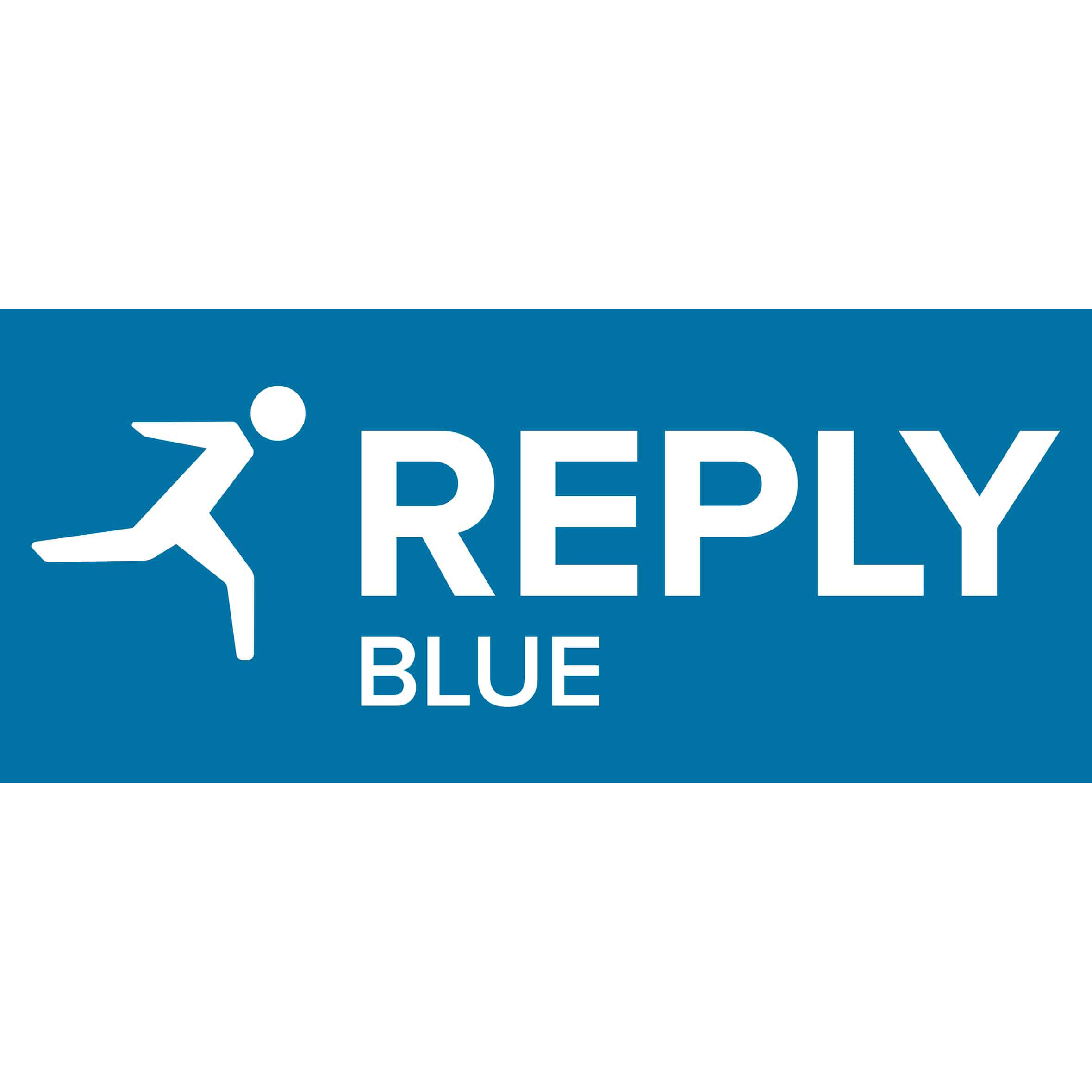 BLUE REPLY